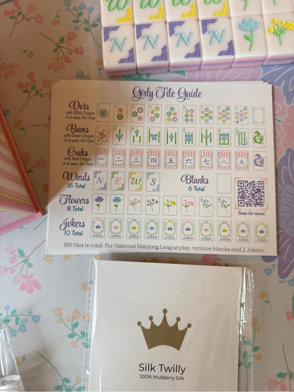 The Royal Mahjong Society Girly Girl set. NWT. Bundle . So adorable . Unique - Picture 4 of 16